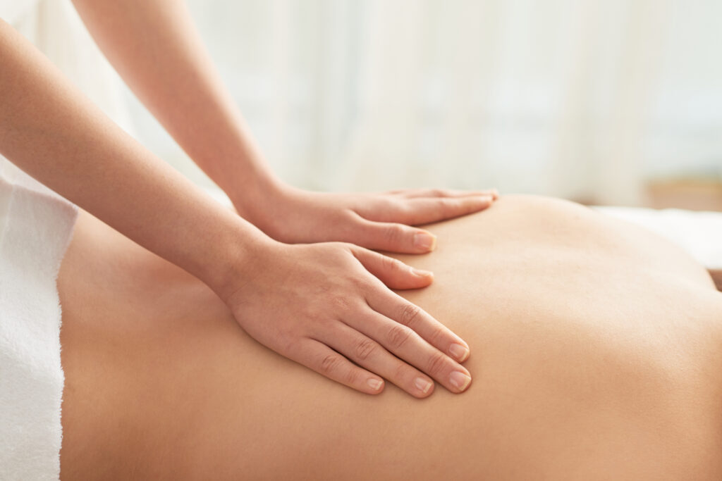 Rückenmassage